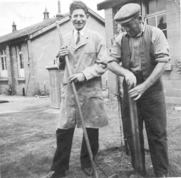 Gardening at Invergordon Hospital