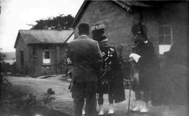 Pipe Band at the Hospital