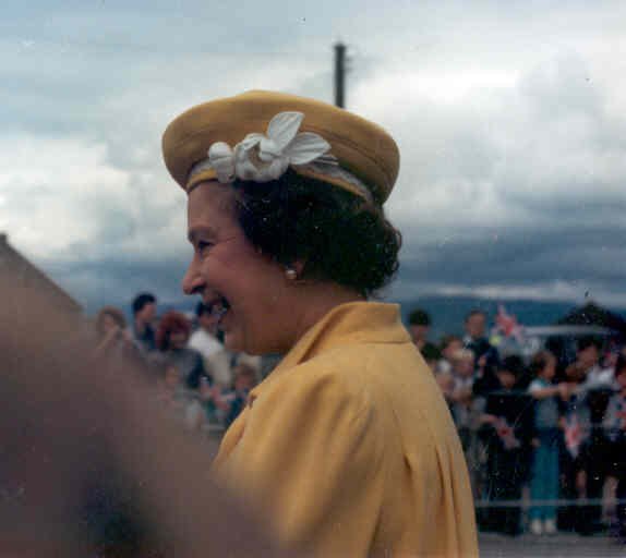 Her Majesty The Queen visits Invergordon