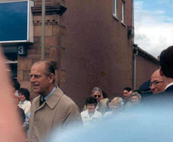 Her Majesty The Queen visits Invergordon