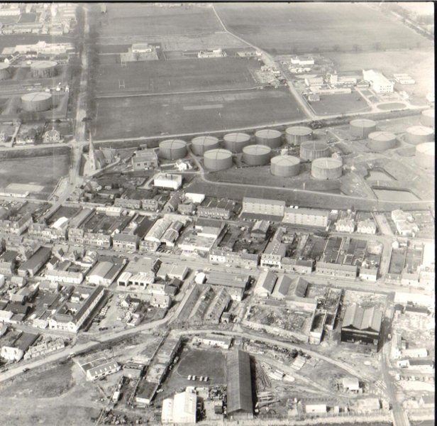 Aerial view of Invergordon