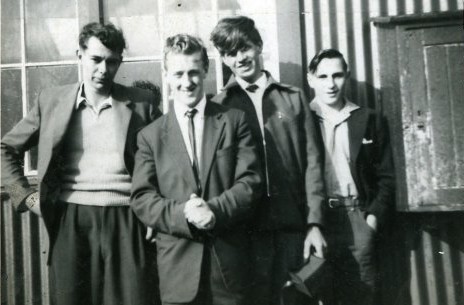 Group at the Naval Canteen