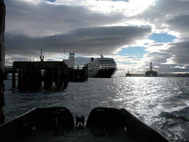 Morning Scene at the Admiralty Pier