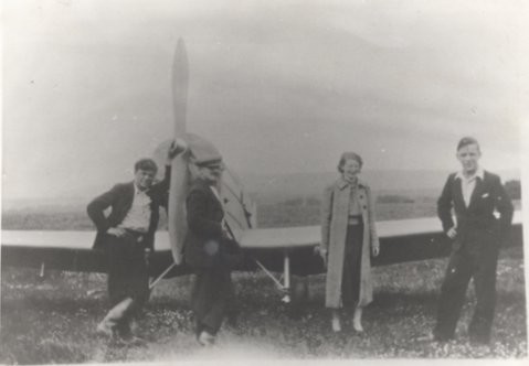 Plane at Inverbreakie Farm