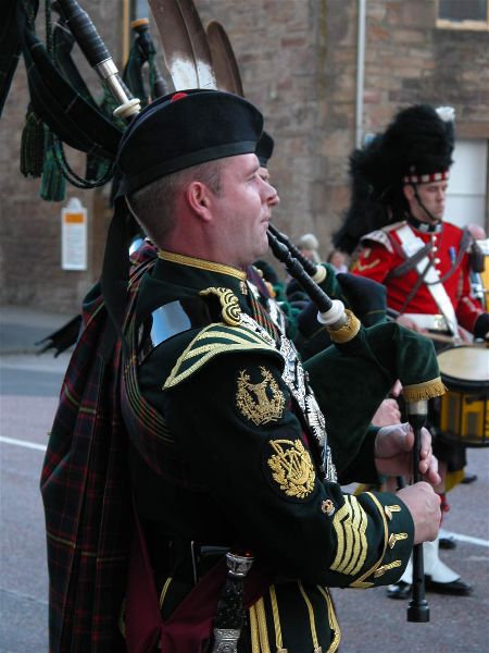 Pipe Major Calum Mackenzie
