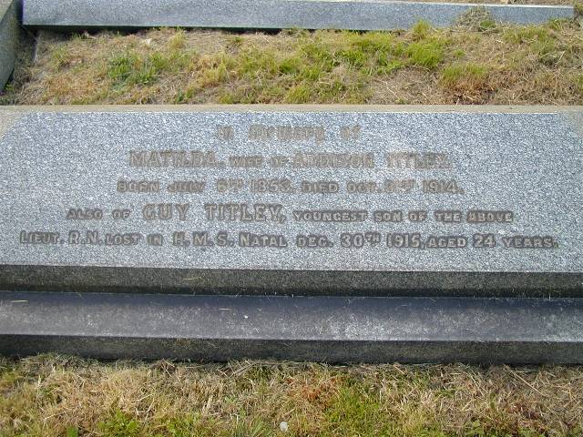 Guy Titley's Memorial