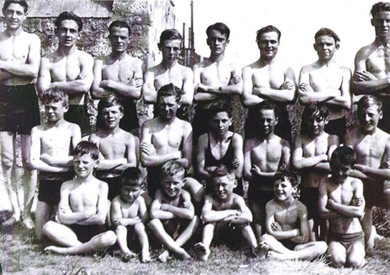 Swimmers at the Pool