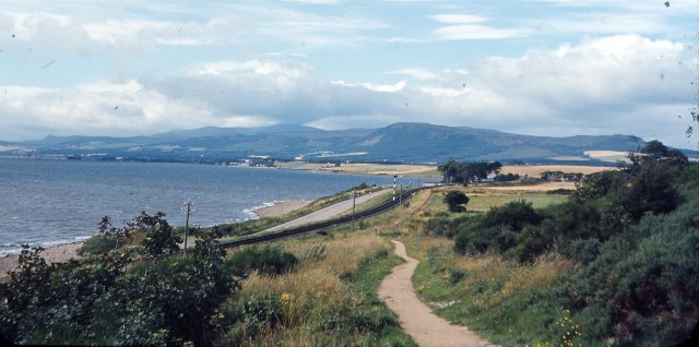 The view West