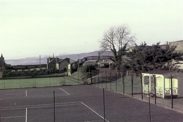 Invergordon Station, looking west