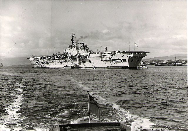 The Fleet in Invergordon in Autumn 1953