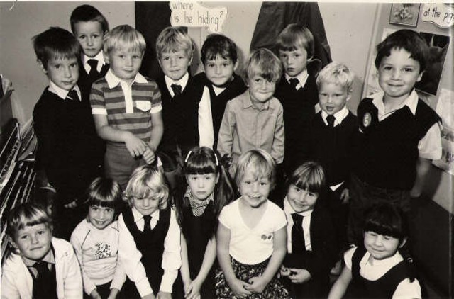 Liam Gaughan - Primary 1, South Lodge 1984