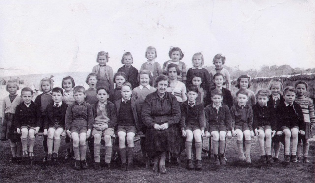 Mrs Ross the teacher with Saltburn school