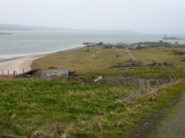 Old Wartime Gun Emplacements at Nigg
