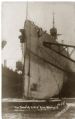 HMS King George V in the Floating Dock