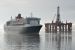 Queen Mary 2 approaching Invergordon
