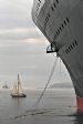 Queen Mary 2 at Invergordon